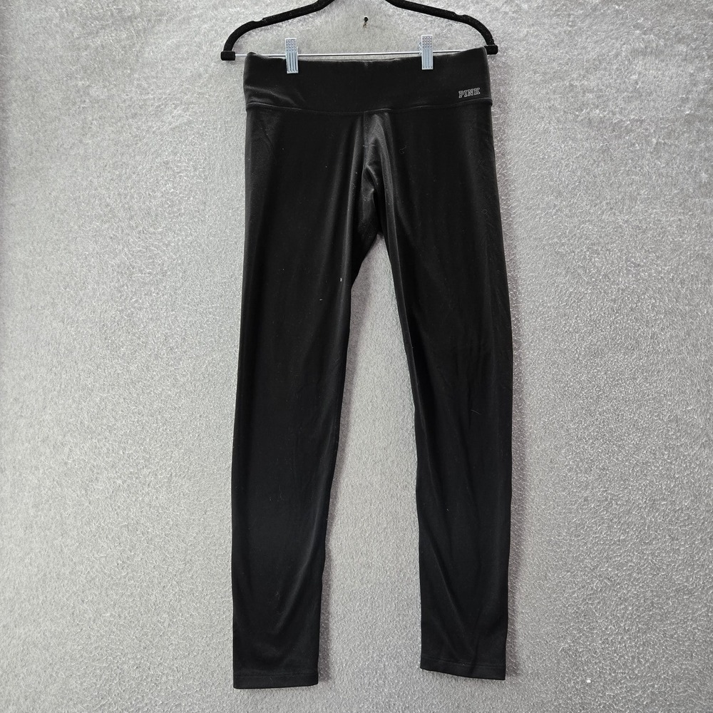 Victoria's Secret PINK Women Activewear Pants M Black Ultimate Yoga Legging